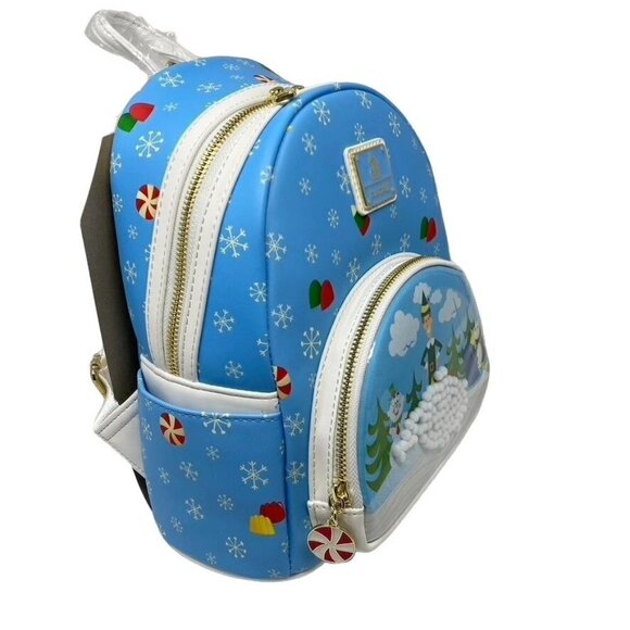 Loungefly Elf Buddy Cosplay Adult Womens Double Strap Shoulder Bag Purse - Picture 3 of 11